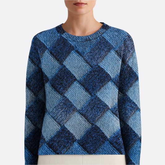 Femmes - Pull tricoté coloré - Tissu doux - Coupe décontractée - Mode tendance et confortable
