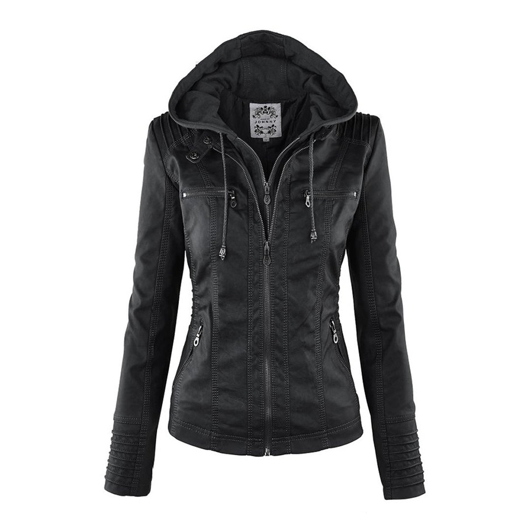 Femmes - Veste - Cuir légère - Élégante et confortable - Idéale pour le style quotidien