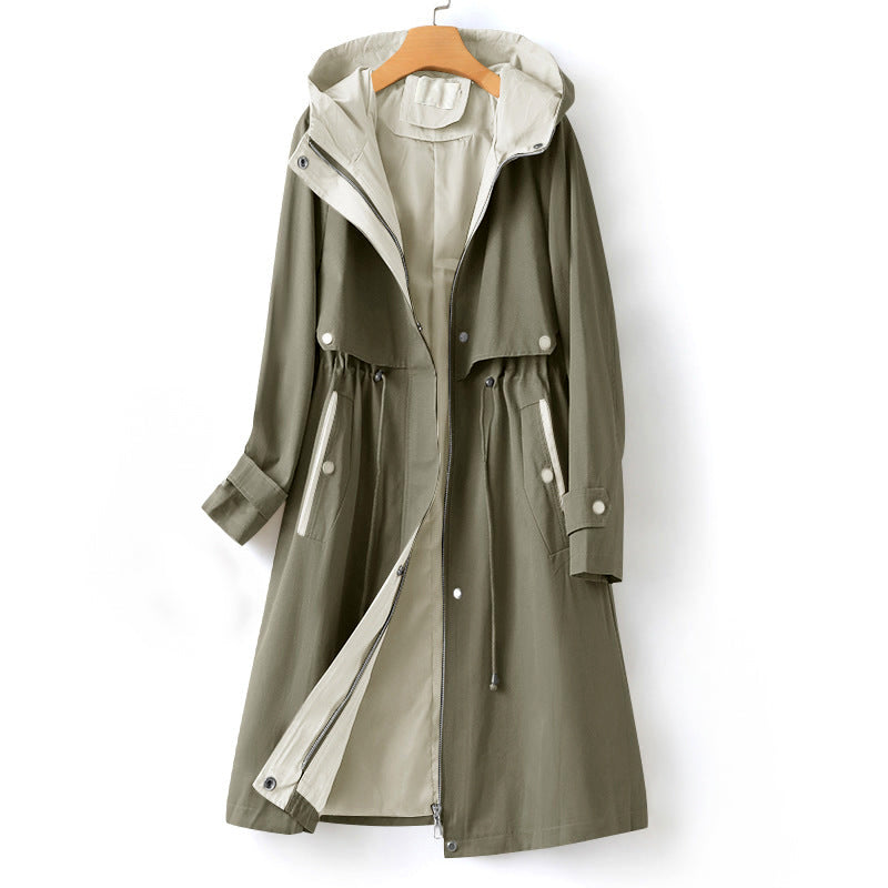 Femmes - Trench imperméable à capuche - Modern Style