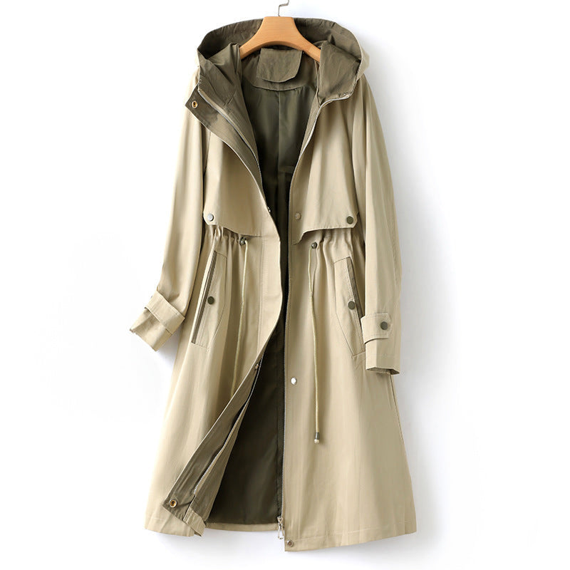 Femmes - Trench imperméable à capuche - Modern Style