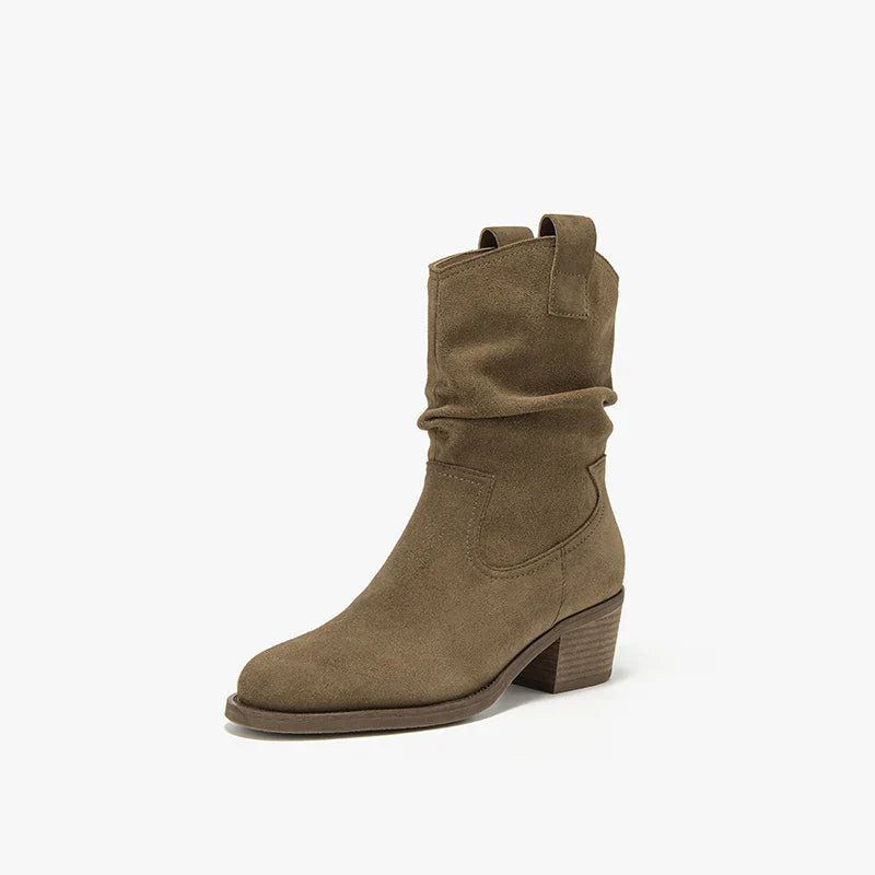 Femmes - Bottes élégantes et confortables - Cuir - Idéales pour le quotidien - Style tendance et pratique