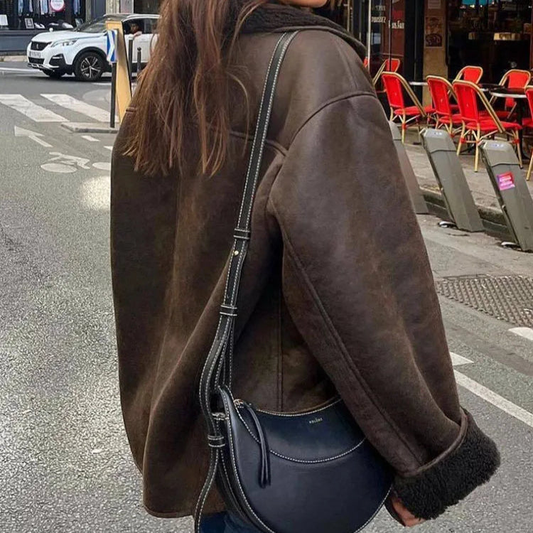 Femmes - Veste - Polaire douillette - Confort chaleureux et doux - Veste idéale pour l'hiver