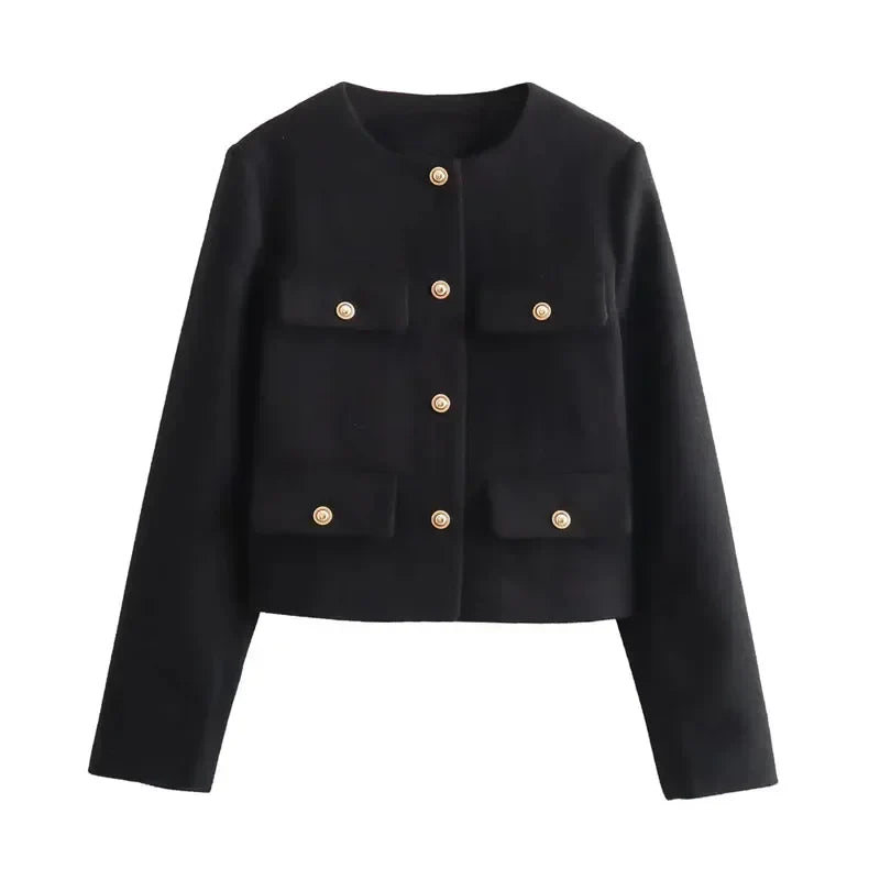 Femmes - Blouson bombardier - Col rond