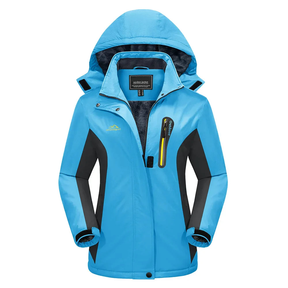 Femmes - Veste de ski de neige - Style à capuche