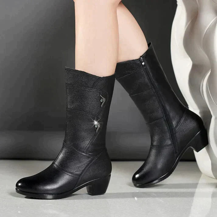 Femmes - Bottes d'hiver - Semelle antidérapante - Douillettes et stylées - Confort optimal pour l'hiver