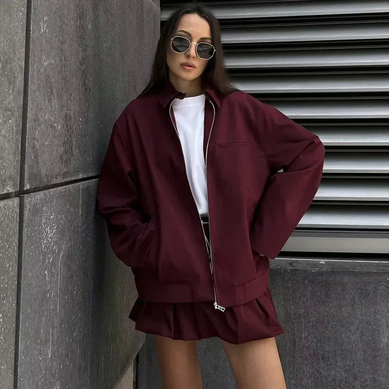 Femmes - Blouson bombardier - Coupe moderne