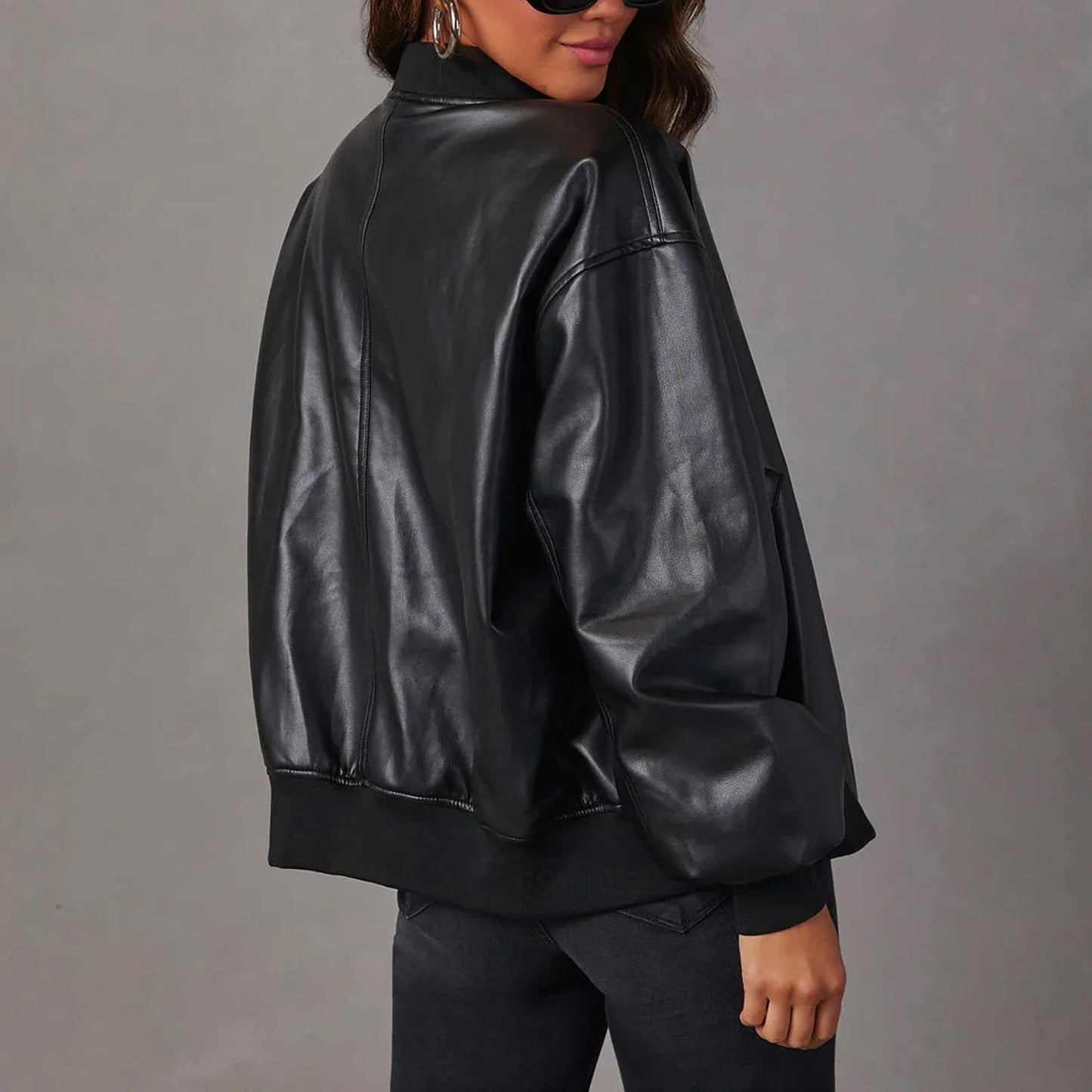 Femmes - Blouson Bombardier Décontracté - Style Élégant et Confortable - Veste Tendance