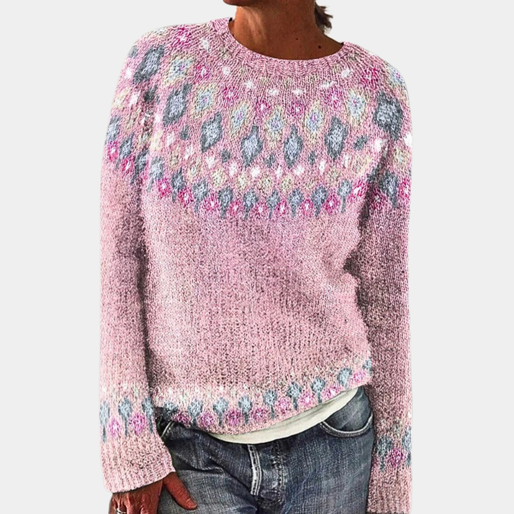 Femme - Pull - Tricot Confortable - Matériaux chauds - Chaud et Élégant