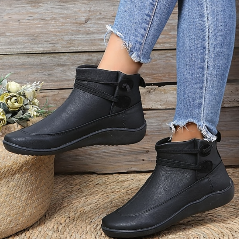 Femmes - Bottines imperméables - Sangles réglables
