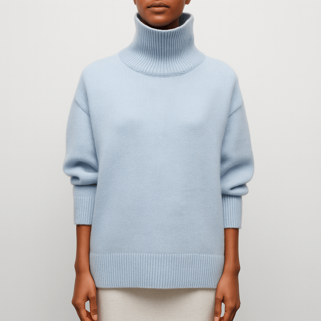 Femmes - Pull à col roulé doux - Tricots douillets