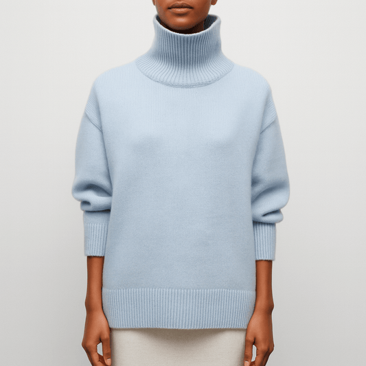 Femmes - Pull à col roulé doux - Tricots douillets