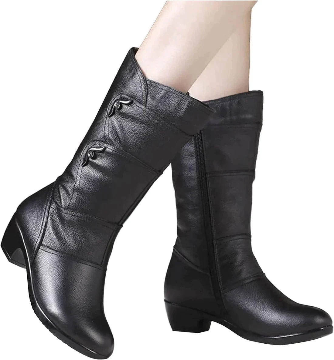 Femmes - Bottes d'hiver - Semelle antidérapante - Douillettes et stylées - Confort optimal pour l'hiver