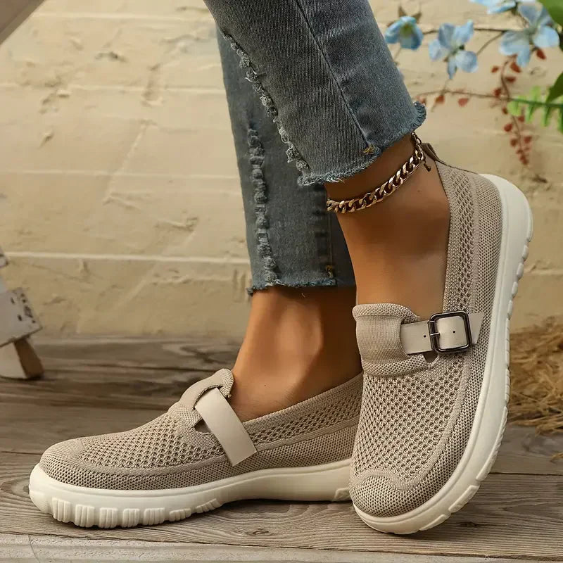 Femmes - Sandales Confortables - Matériaux respirants - Design Élégant et Soutien Optimal - Sandales Idéales pour Été