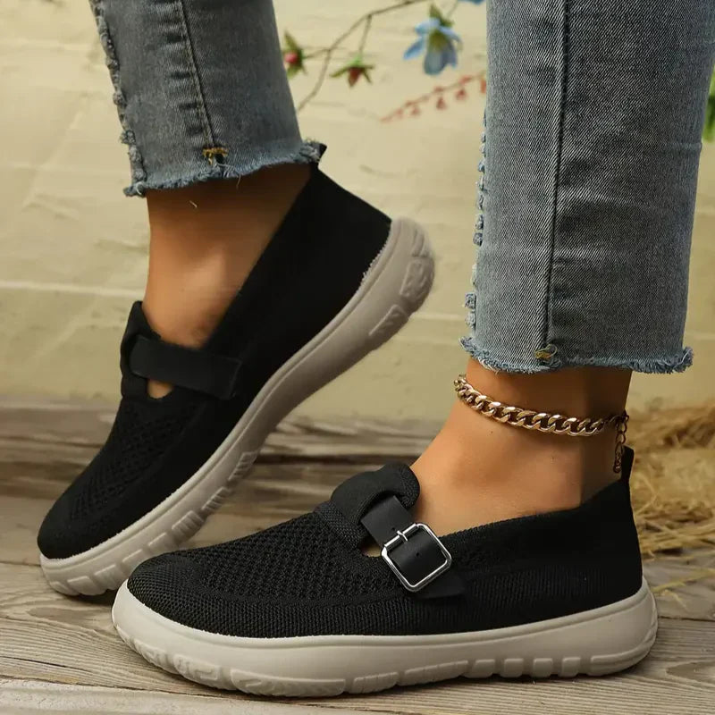 Femmes - Sandales Confortables - Matériaux respirants - Design Élégant et Soutien Optimal - Sandales Idéales pour Été
