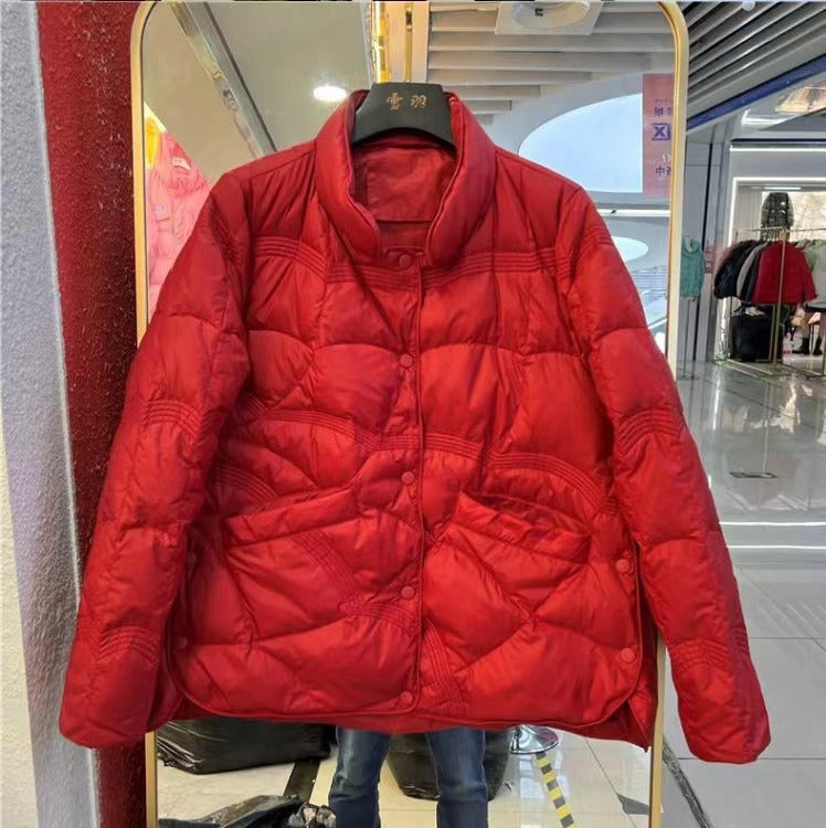 Femmes - Manteau de duvet léger matelassé - Longueur des hanches