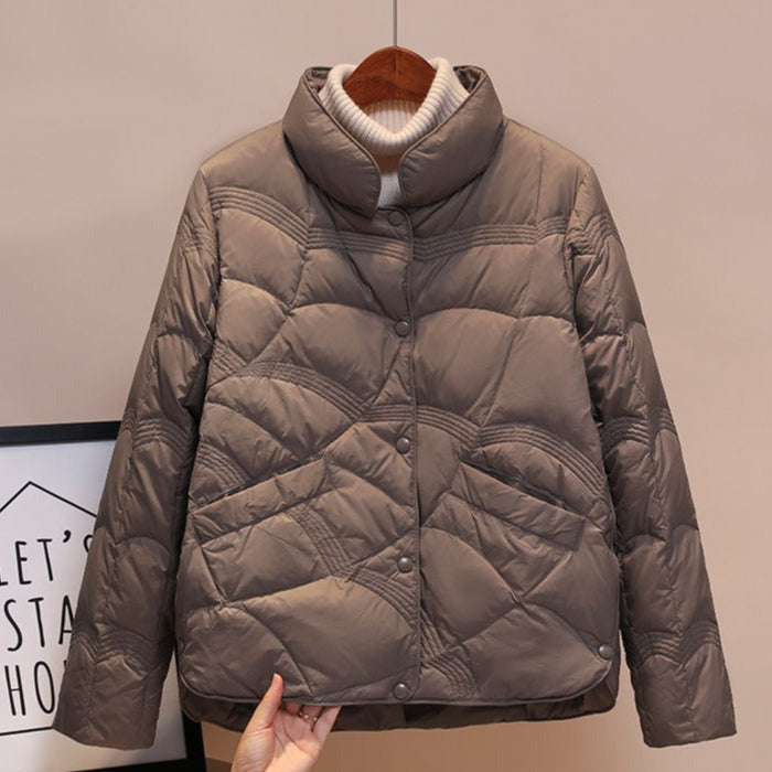 Femmes - Manteau de duvet léger matelassé - Longueur des hanches