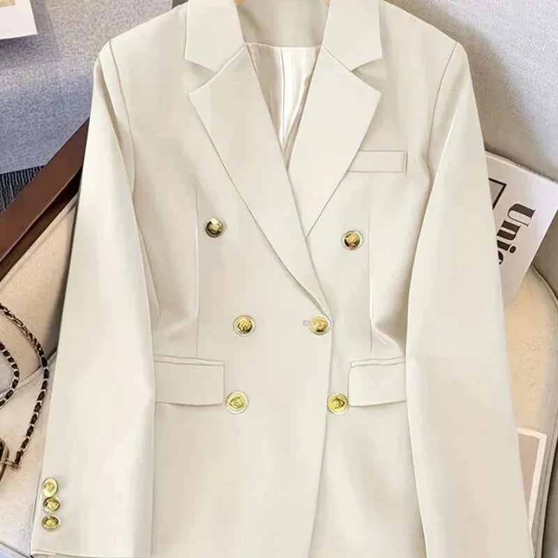 Femmes - Blazer - Coupe ajustée - Double boutonnage